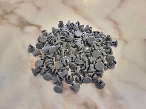 100 Pack 200mm Vial Rubber Stoppers for Mushroom Cultivation or Other Science in Saudi Arabia
