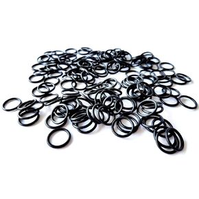 Sterling Seal ORBN112x250 Number-112 Standard O-Ring, Buna Nitrile Rubber, 70 Durometer Hardness, 1/2" ID, 11/16" OD (Pack of 250) in Saudi Arabia
