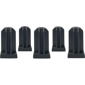 إدراج مربع الأكمام المقبس كاستر ، 7/16 بوصة داخلي ، أنابيب 2.54 سم - مجموعة من 5 in Kuwait