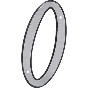 Hillman 841604 4-Inch Nail-On Reflective Plastic 4 House Number, 4 in Saudi Arabia