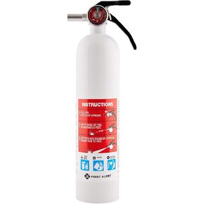First Alert Fire Extinguisher | Marine Fire Extinguisher, White, FE1A10GR, 1-Pack, 14"