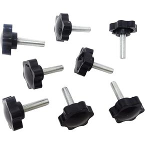 HONBAY 8 قطعة M8x30mm مقبض اليد تشديد مقبض المسمار إزالة سريعة لقط مقبض المسمار in Kuwait