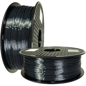 Silk Purple PLA 1.75mm 3D Printer Filament 1KG (2.2 LBS) Silky Shiny Purple 3D Printing Material Metallic Dark Violet Purple Color HZST3D in Kuwait
