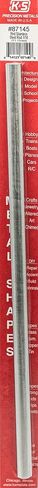 K & S Precision Metals 87145 7/16x12 SS Rod, 7/16&quot x 12&quot, Multicolor in Saudi Arabia
