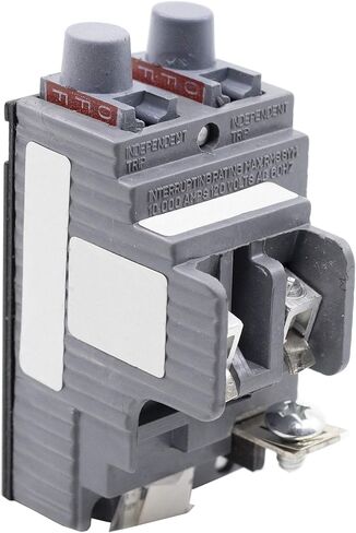 كونيتيكت اليكتريك UBIP-1515، قاطع الدائرة الكهربائية من السلسلة المزدوجة 15 أمبير، رمادي in Kuwait