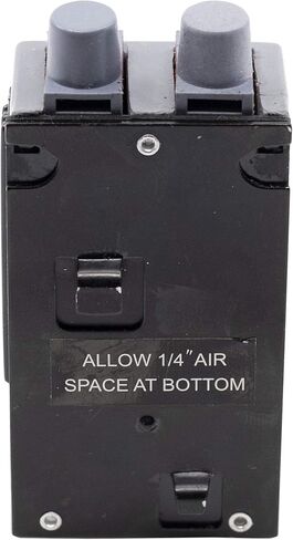 كونيتيكت اليكتريك UBIP-1515، قاطع الدائرة الكهربائية من السلسلة المزدوجة 15 أمبير، رمادي in Kuwait