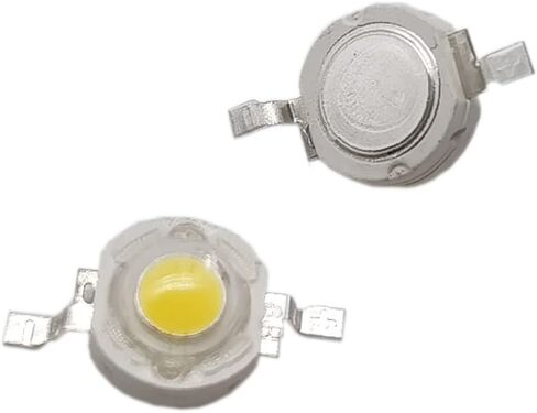50 قطعة رقاقة LED عالية الطاقة على اللوحة 3 وات أخضر (400 مللي أمبير - 700 مللي أمبير / تيار مستمر 3 فولت - 3.4 فولت / 3 وات) كثافة فائقة السطوع SMD COB مكونات باعث الضوء ديود 3 وات لمبة مصباح الخرز إضاءة ذاتية الصنع in Kuwait