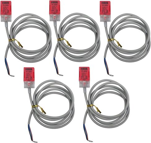 5pcs 5mm PL-05N DC 10-30V NPN NO Square Inductive Proximity Sensor Switch 3-Wire in Kuwait