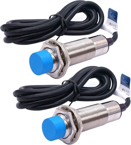 Taiss 2 قطعة M18 مستشعر القرب NPN NC 6-36VDC 8 مللي متر المباحث نهج الاستشعار حثي القرب التبديل LJ18A3-8-Z/AX in Kuwait