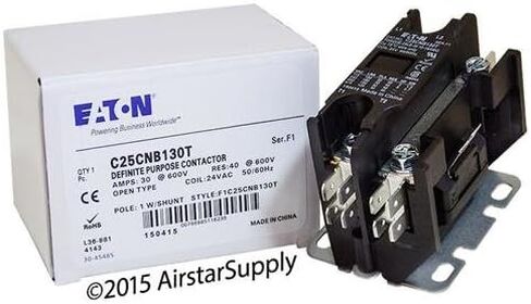 Eaton C25CNB130T موصل غرض محدد 30 أمبير، 1 قطب، 24 فولت in Kuwait