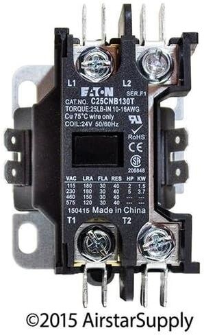 Eaton C25CNB130T موصل غرض محدد 30 أمبير، 1 قطب، 24 فولت in Kuwait