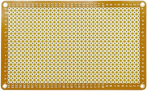 Treedix Perf Breadboard Flexible Proto Breadboard Stripboard Universial Double-Sided Perforated Circuit Board for DIY Soldering and Electronics Experiment Compatible with Arduino Kits in Saudi Arabia