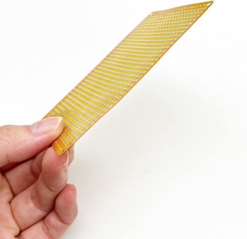 Treedix Perf Breadboard Flexible Proto Breadboard Stripboard Universial Double-Sided Perforated Circuit Board for DIY Soldering and Electronics Experiment Compatible with Arduino Kits in Saudi Arabia