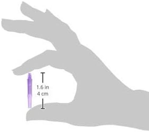 L-Style L-Shaft Straight Lock Clear Blue 130 in Kuwait