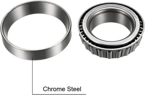 uxcell مجموعة محامل الاسطوانة المخروط الداخلي وكأس السباق الخارجي LM29749/LM29710 a19040300ux0860 in Kuwait