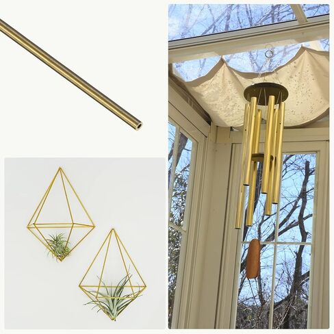 METALLIXITY Brass Tube (1mm OD x 0.25mm Wall T x 300mm L) 3Pcs, Straight Tubing - for Home Furnishing, Machinery, DIY Handicraft in Saudi Arabia