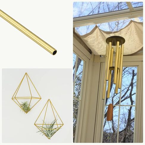 أنبوب نحاسي METALLIXITY (3 مم OD × 0.25 مم جدار T × 300 مم طول) قطعتان، أنابيب مستقيمة - للتأثيث المنزلي، والآلات، والحرف اليدوية اليدوية in Kuwait