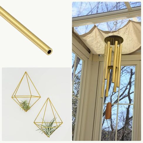 METALLIXITY Brass Tube (2.5mm OD x 0.5mm Wall T x 100mm L) 4Pcs, Straight Tubing - for Home Furnishing, Machinery, DIY Handicraft in Saudi Arabia