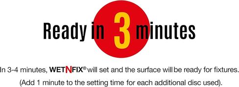 ويت ان افكس (50 قرص) - تثبيت مثبتات الحائط والمقابس بسرعة! مثالية لتركيبات الجدران السائبة مثل قضبان الستائر وحوامل بكرات المرحاض. مثالية للجدران الجافة والبناء. in Kuwait