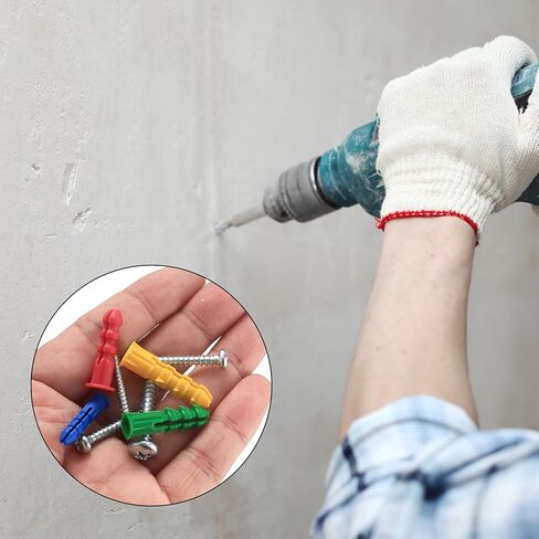 265 قطعة من مثبتات الحائط والمسامير للجدران الجافة، ومسامير التنصت الذاتية برأس المقلاة ومثبتات الحوائط الجافة المضلعة، ومجموعة متنوعة من مراسي الحائط الجافة ذاتية الحفر ومسامير لتثبيت الجدار الخرساني المعلق in Kuwait