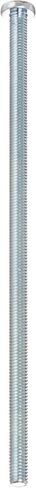 Small Parts Steel Pan Head Machine Screw, Zinc Plated, Meets ASME B18.6.3, #2 Phillips Drive, #10-32 Thread Size, 5" Length, Fully Threaded, Imported (Pack of 10) in Saudi Arabia