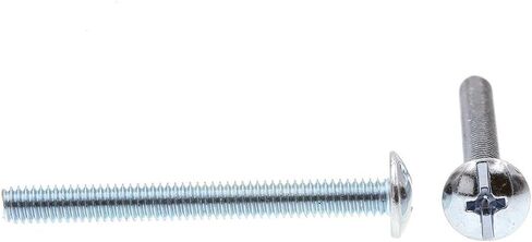 برغي آلة Prime-Line 9006894، رأس تروس، مجموعة مشقوقة/فيليبس، #8-32 × 1-5/8 بوصة، فولاذ مطلي بالزنك، حزمة من 75 in Saudi Arabia