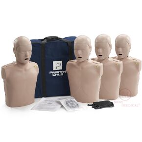 دمية بريستان CPR للأطفال مع شاشة - 4 عبوات - بشرة متوسطة in Saudi Arabia