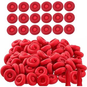 30 قطعة غطاء السد السد توفير غطاء السد السدادة التوقف أنبوب السد المفتوح لختم والحفاظ ، قبعات مستحلب الزجاج السد قبعات السد الأحمر in Kuwait