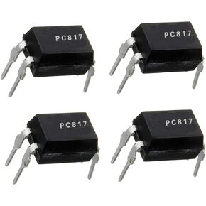 LUWAY 125 Pcs PC817 EL817C LTV817 PC817-1 DIP-4 for Arduino DIY Through Hole Transistor Output optocoupler in Saudi Arabia