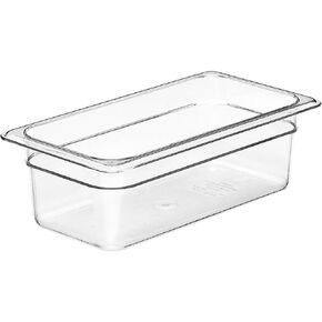 Cambro 1/3 GN Food Pan, 4" Deep, 6/PK, Clear, 34CW-135 in Kuwait
