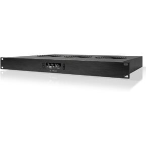 AC Infinity CLOUDPLATE T2, Rack Mount Fan 1U, Top Exhaust Airflow, for Cooling AV, Home Theater, Network 19" Racks in Kuwait