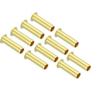 PATIKIL 2.5mm Tube OD Brass Compression Insert, 50 Pack Insert Tube Support Compression Sleeve Fitting Assortment Kit for Air Water Gas Hose in Kuwait