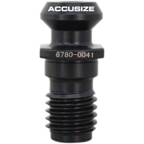 Accusize Industrial Tools Cat40 Style C سحب مسمار الاحتفاظ بمقبض فضل مازاك مع فتحة المبرد، 6780-0041 in Kuwait