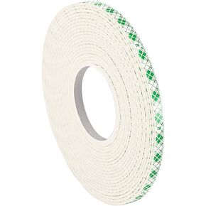 3M - 0.375-5-4032 4032 Double Coated Urethane Foam Tape - 0.375 in x 5 yd (15 ft) Tape Roll for Permanent Bonding. Sealing Tapes (1 Roll) in Saudi Arabia