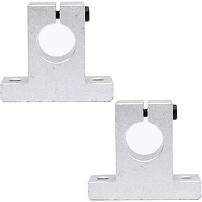 FKG SK20 دعامة دعم لدليل الحركة الخطية من الألومنيوم لعمود قطر 20 مم، مجموعة من 2 in Kuwait