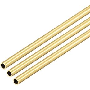 Ofowin [3 قطع] أنبوب دائري نحاسي بطول 300 مم وسمك الجدار 6.5 مم OD 0.5 مم، أنابيب مستقيمة من النحاس المعدني غير الملحومة من أجل نماذج إطار الديكور المجوف DIY in Saudi Arabia