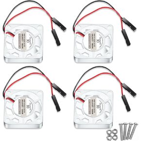 10Pcs 30x30x7mm Brushless Cooling Fan 1.18in 3007 Fan for Raspberry Pi 4 5 Pi 3 B+ Fan with 3.3V/5V Dual Voltage Quiet Operation 30mm for Enhanced Heat Dissipation in Kuwait