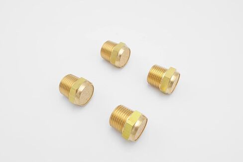 Pneumatic Air Muffler, Sintered Bronze Brass Muffler Filter 1" Male NPT Pneumatic Noise Reduce Air Solenoid Valve Silencer Fitting (Pack of 1) in Saudi Arabia