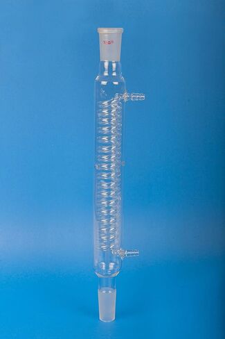 CHEM SCIENCE INC CS-C0121100 Condenser, Coiled, Jacket Length 100 mm, Joint 14/20, Hose OD 8 mm in Saudi Arabia