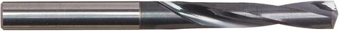 Kodiak Cutting Tools KCT217468 USA Made Solid Carbide Drill Bit, AlTiN Coated, Stub Length, 2 Flute, 3/16" Diameter, 7/8" Length of Cut, 2" Overall Length in Saudi Arabia
