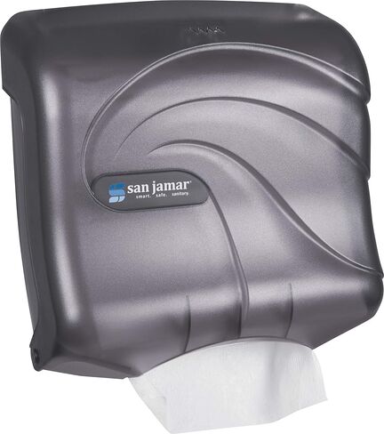 موزع مناشف San Jamar T1759TBK Ultrafold Multifold/Cfold Multifold/Cfold ، Oceans, Black Pearl in Kuwait