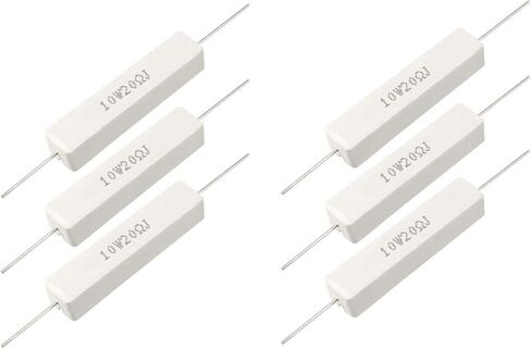 YXQ 20K Ohm 5% 5W Watt Fixed Cement Power Resistors,10Pcs in Kuwait