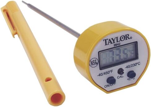 Taylor 9842 5" Waterproof Digital Pocket Probe Thermometer, 1.5mm Diameter Probe in Saudi Arabia