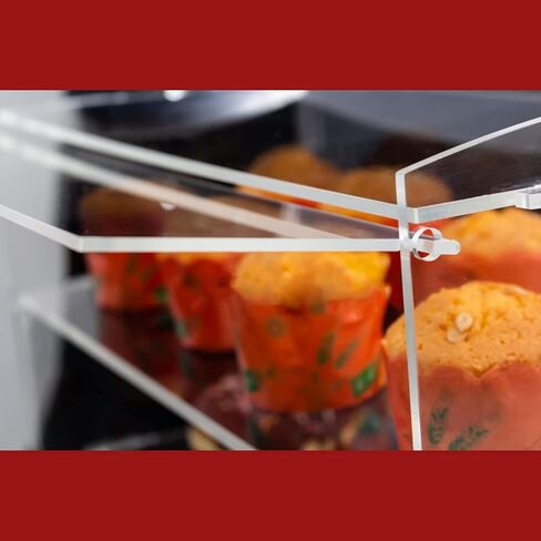 مخبز المعجنات عرض القضية المعجنات كونترتوب دونات الجرف التجاري الاكريليك عرض حالة الغذاء مجلس الوزراء مع الباب الخلفي in Kuwait