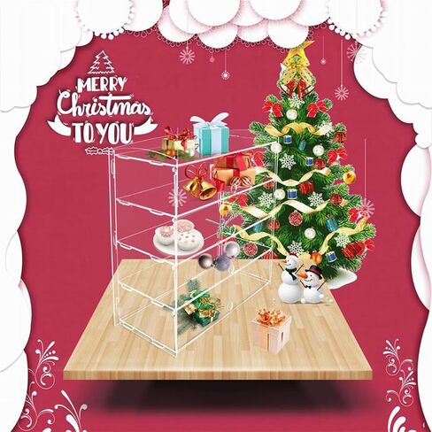 مخبز المعجنات عرض القضية المعجنات كونترتوب دونات الجرف التجاري الاكريليك عرض حالة الغذاء مجلس الوزراء مع الباب الخلفي in Kuwait