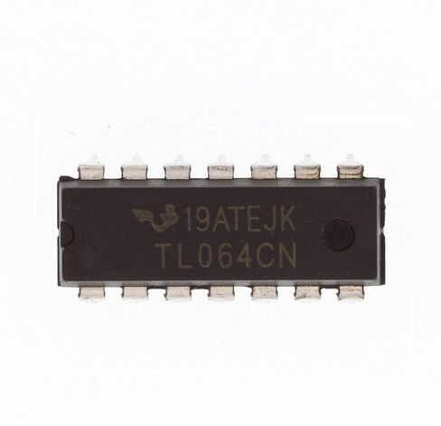HUABAN 10 قطعة TL064CN TL064 DIP-14 مكبرات صوت تشغيلية منخفضة الطاقة JFET in Saudi Arabia