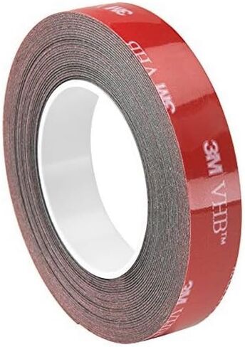 3M 1/2-5-5915 VHB شريط 5915، 0.5" عرض، 5 سنوات. الطول: أسود in Saudi Arabia