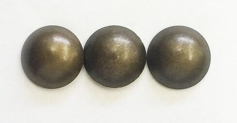 100PCS - 7/16inch x 1/2inch Decorative Tack Nails Antique Brass Finish (THU71612-AB--100) in Kuwait
