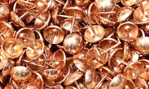 100PCS - 7/16inch x 1/2inch Decorative Tack Nails Antique Brass Finish (THU71612-AB--100) in Kuwait