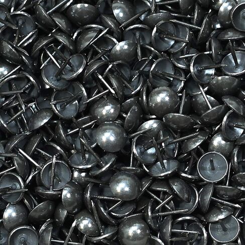 100PCS - 7/16inch x 1/2inch Decorative Tack Nails Antique Brass Finish (THU71612-AB--100) in Kuwait